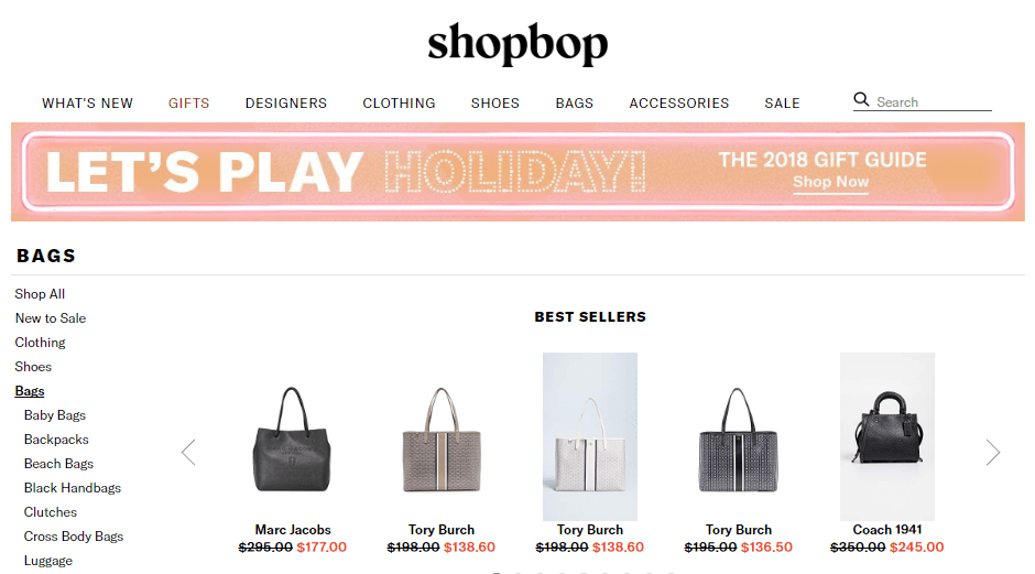Shopbop震撼4折大減價優惠，時尚單品Kate Spade手袋抵買推介